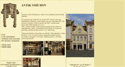 Desktop Screenshot of antiksmichov.cz